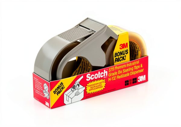 3M Box Sealing Tape Dispenser Heavy Duty Industrial Use-0