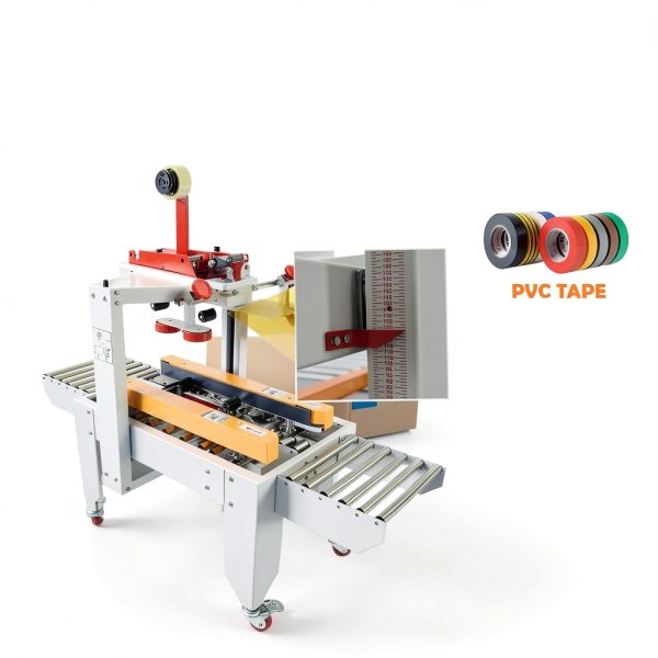 INTBUYING Carton Sealing Machine Adjustable White Metal-2