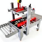 BEILOCKERY Automatic Tape Sealing Machine 180W Motor-0