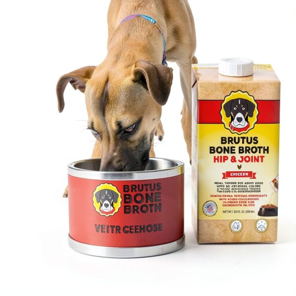Brutus Bone Broth Dog Food Topper Joint Health Protein-3