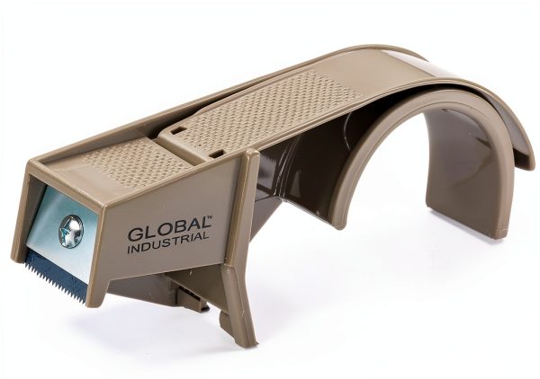 Carton Sealing Tape Dispenser Global Industrial Tan Alloy-0