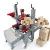 INTBUYING Carton Sealing Machine Adjustable White Metal-1