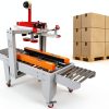 INTBUYING Carton Sealing Machine Adjustable White Metal-0