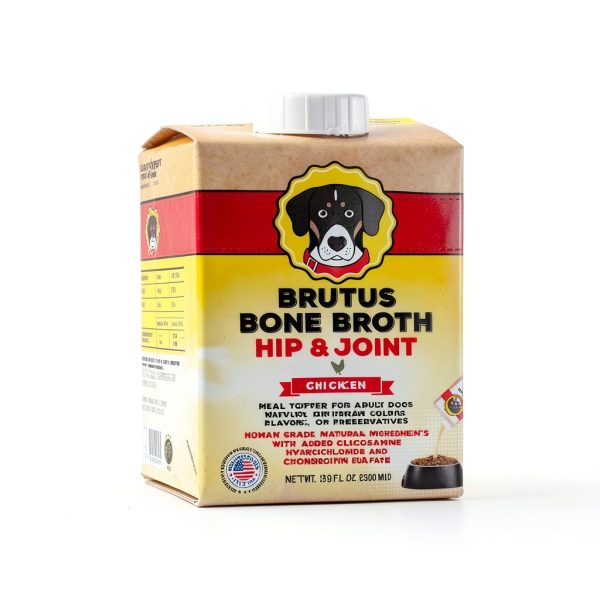 Brutus Bone Broth Dog Food Topper Joint Health Protein-1
