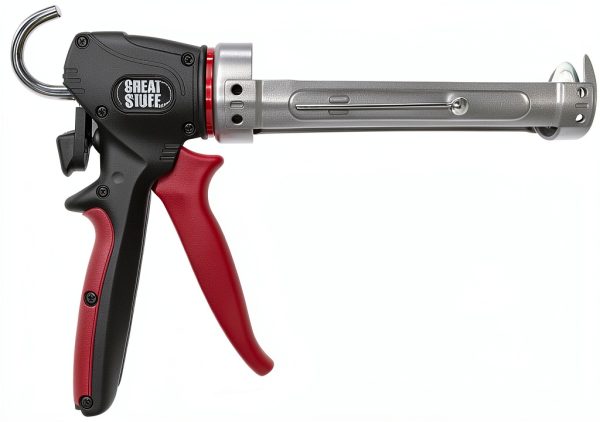 GREAT STUFF Dual Thrust Caulk Dispenser Metal Rubber Grip-4