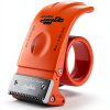 Roucerlin Metal Packing Tape Dispenser Orange Heavy Duty-4