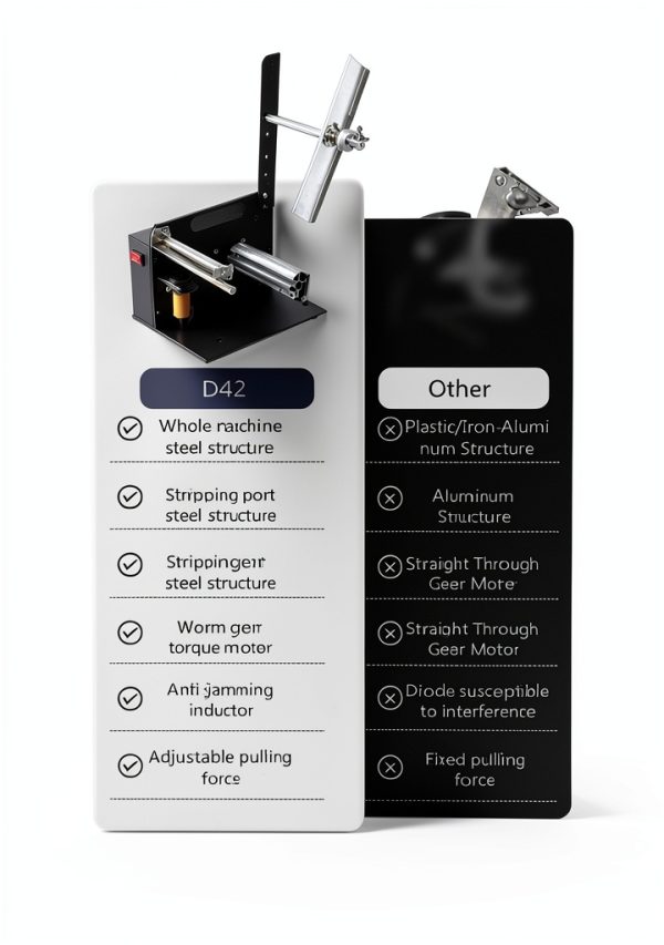 JONGYA Automatic Label Dispenser Intelligent Induction Steel-2