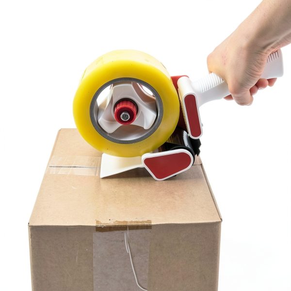 LEONTOOL Tape Dispenser Metal Plastic Ergonomic Handle-1
