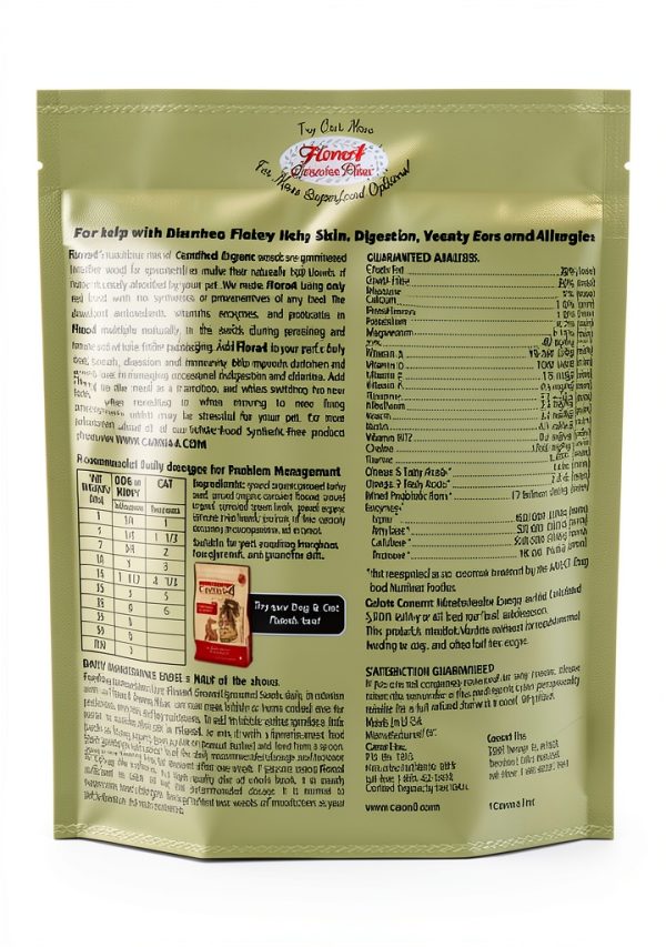 CARNA4 Flora4 Dog Food Topping Plant Based Enzymes-1