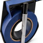 Engenuit Note Taper Dispenser Wall Mount Tape Organizer-0