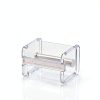 Jizlan Acrylic Tape Dispenser Transparent Craft Organization-5