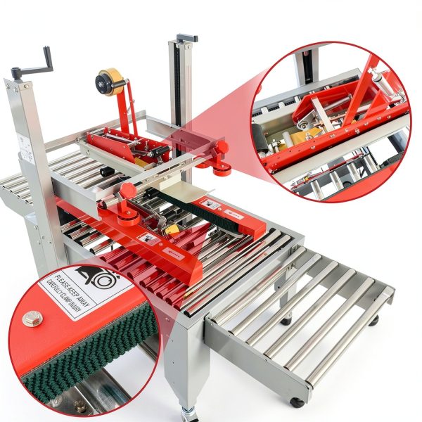 TECHTONGDA Carton Sealing Machine Industrial Metal Dual-3