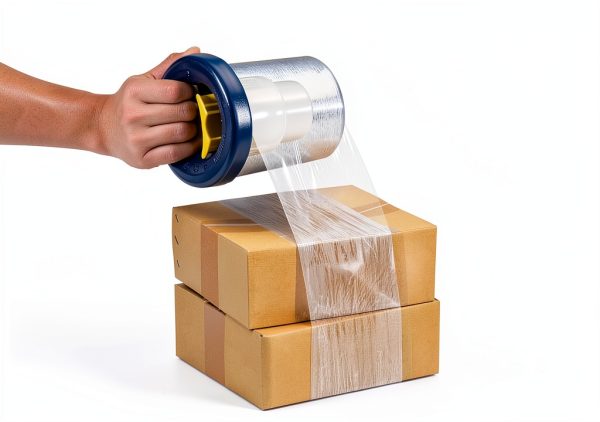 Generic Stretch Film Dispenser Ergonomic Hand Saver Design-2