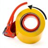 Roucerlin Metal Packing Tape Dispenser Orange Heavy Duty-3