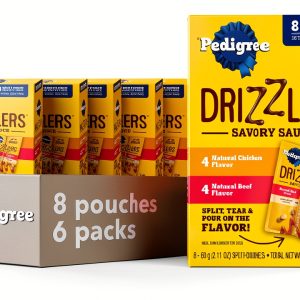 Pedigree Drizzlers Dog Food Topper Savory Sauce Gravy-0