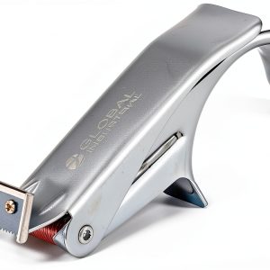 Global Industrial Silver Alloy Steel Tape Dispenser Model-0