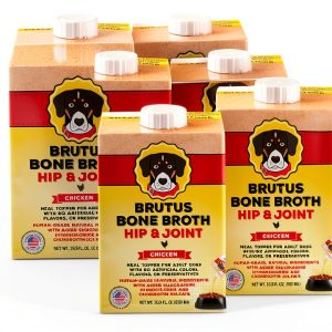 Brutus Bone Broth Dog Food Topper Joint Health Protein-0