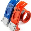 DDHOM Metal Tape Dispenser Orange Blue Office Home Use-0