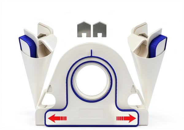 Jauarta Tape Applicator White Plastic Paint Masking Tool-3