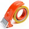 DDHOM Metal Tape Dispenser Orange Blue Office Home Use-1