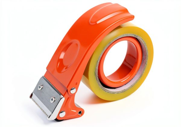DDHOM Metal Tape Dispenser Orange Blue Office Home Use-1