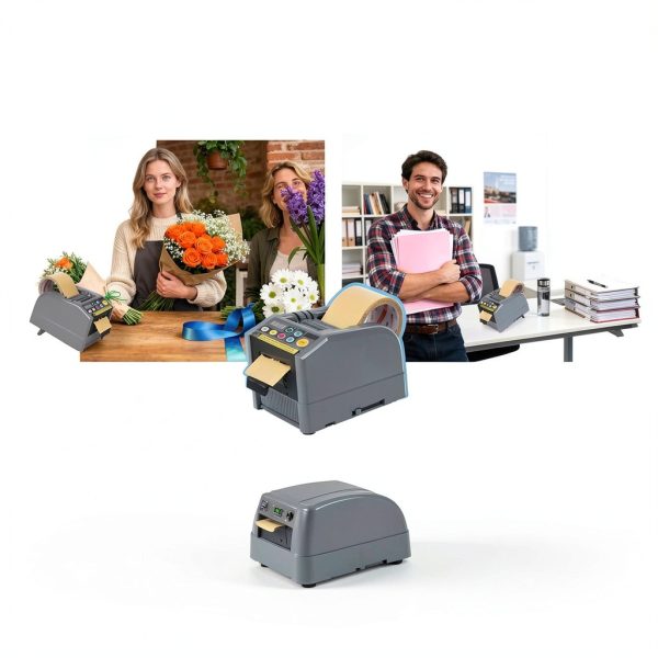Lumorix Automatic Ribbon Cutter Dual Tape Smart Memory-7