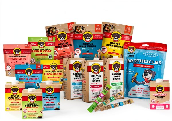 Brutus Bone Broth Dog Food Topper Joint Health Protein-7