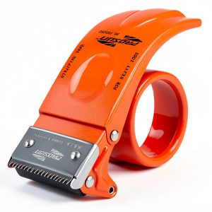 Roucerlin Metal Packing Tape Dispenser Orange Heavy Duty-0