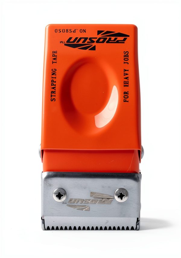 DDHOM Metal Tape Dispenser Orange Blue Office Home Use-4
