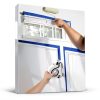 Jauarta Tape Applicator White Plastic Paint Masking Tool-4