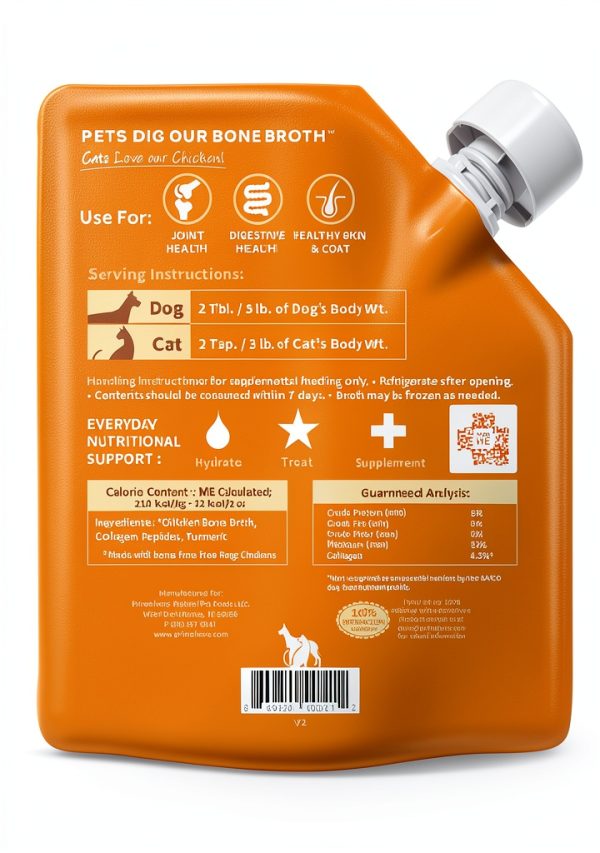 Pet Bone Broth Primalvore Organic Dog Food Topping-1