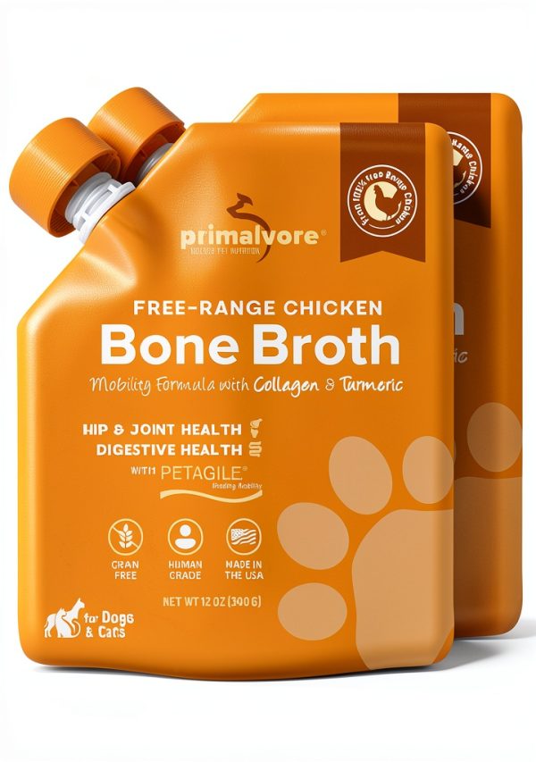 Pet Bone Broth Primalvore Organic Dog Food Topping-0