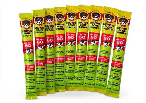 Dog Meal Topper Brutus Broth Omega Powder for Skin-0