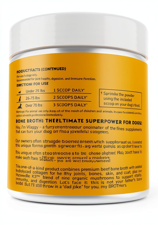 Wonder Paws Bone Broth Powder for Dogs Health-8