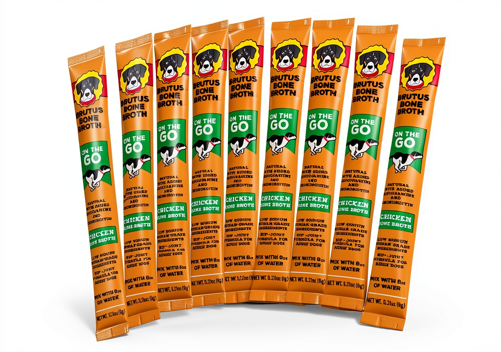 'Brutus Bone Broth Dog Food Toppers'
