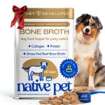 Native Pet Beef Bone Broth Powder Dog Food Topping 48-192 Servings-0