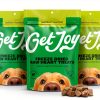 Freeze Dried Beef Heart Dog Treats Get Joy 4 Ounce Pack of 3 Superfood-0