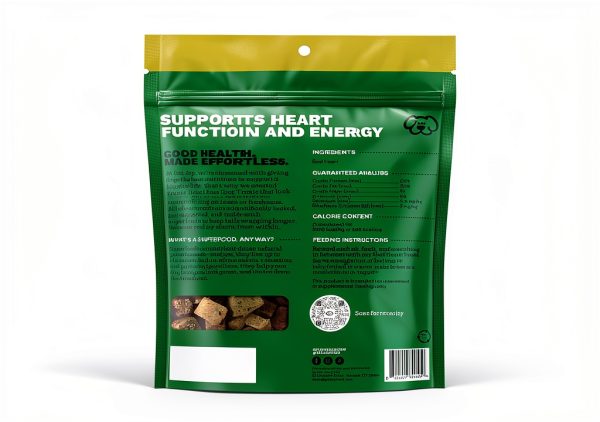 Freeze Dried Beef Heart Dog Treats Get Joy 4 Ounce Pack of 3 Superfood-1