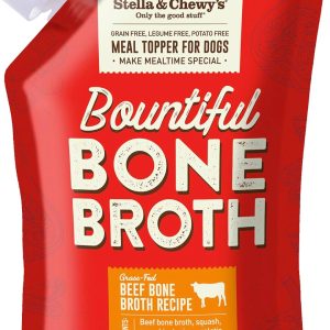 Stella & Chewy's Grass-Fed Beef Bone Broth for Dogs Gut Health 16oz-0