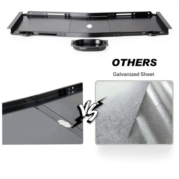Grease Tray 24-30 Drip Pan Outage for Dyna Glo & Nexgrill Black-3