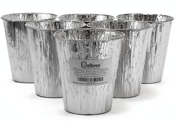 Smoker Bucket Drip Foil Liner Tray by Salbree – Grease Catcher-0
