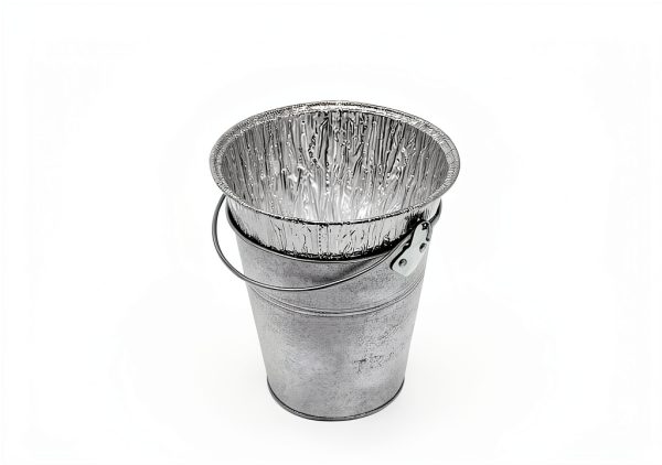 Smoker Bucket Drip Foil Liner Tray by Salbree – Grease Catcher-1